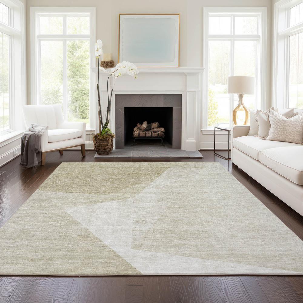 Chantille ACN716 Brown 5' x 7'6" Rug. Picture 6