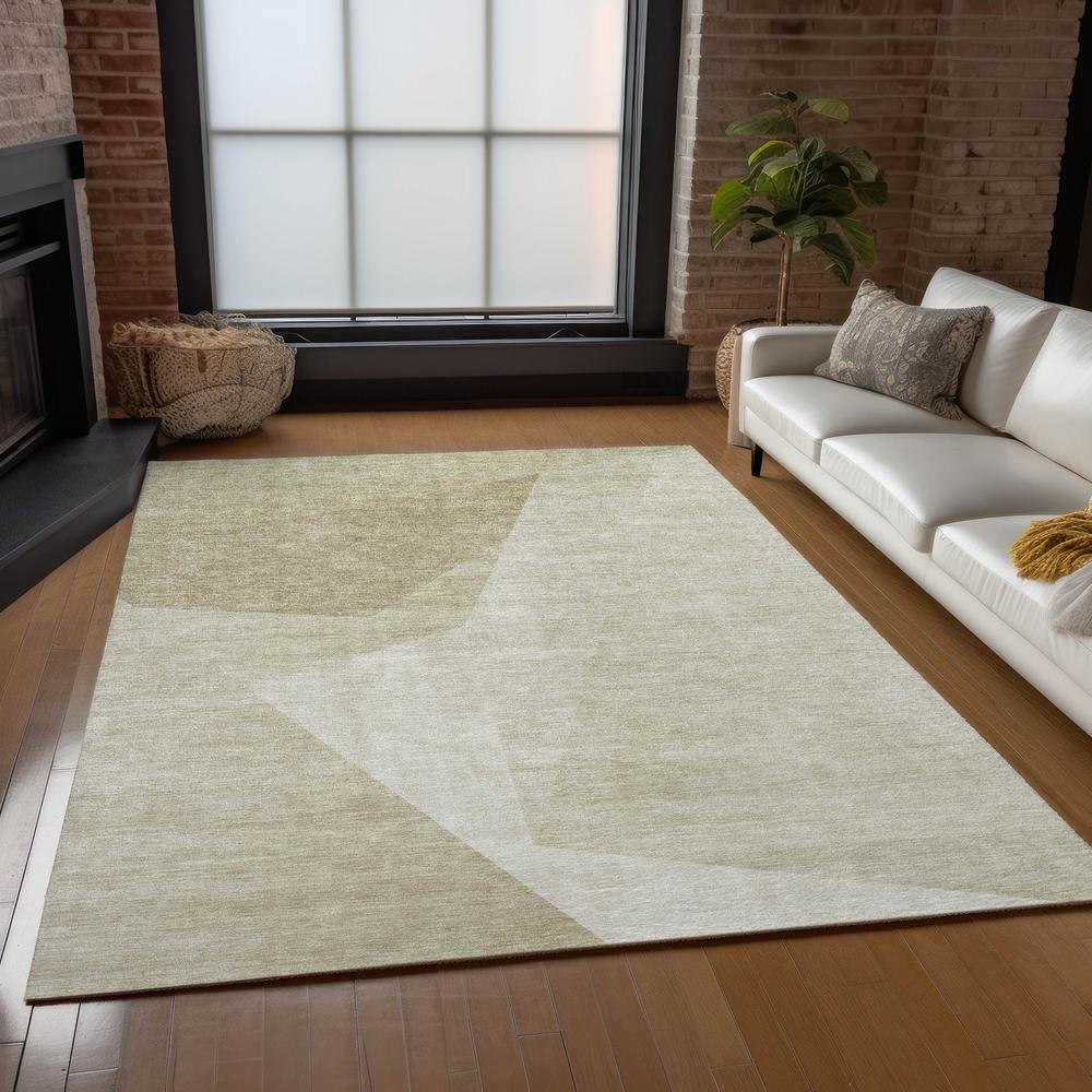 Chantille ACN716 Brown 5' x 7'6" Rug. Picture 7