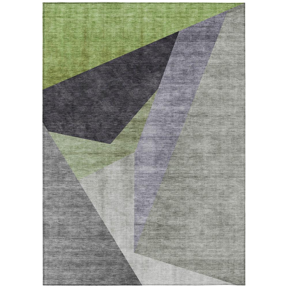 Chantille ACN716 Green 5' x 7'6" Rug. Picture 1