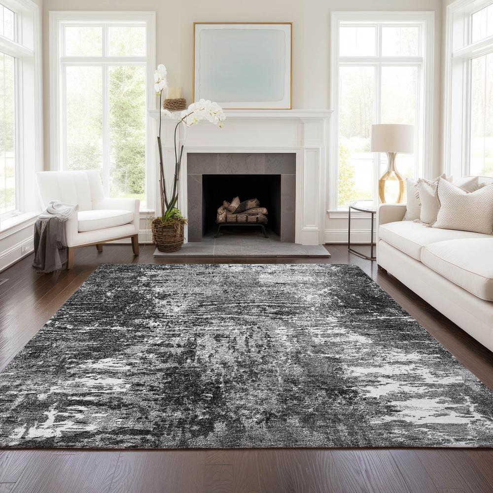 Chantille ACN718 Gray 5' x 7'6" Rug. Picture 6