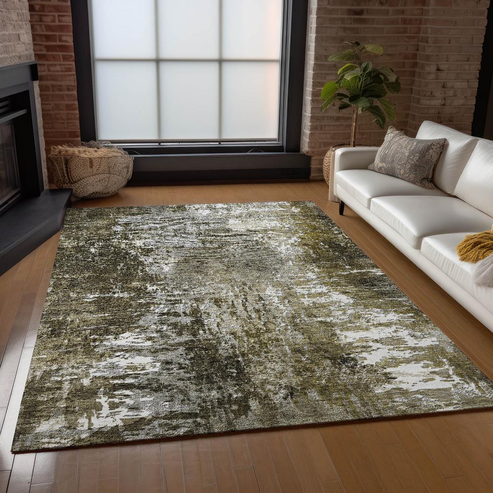 Chantille ACN718 Brown 5' x 7'6" Rug. Picture 7