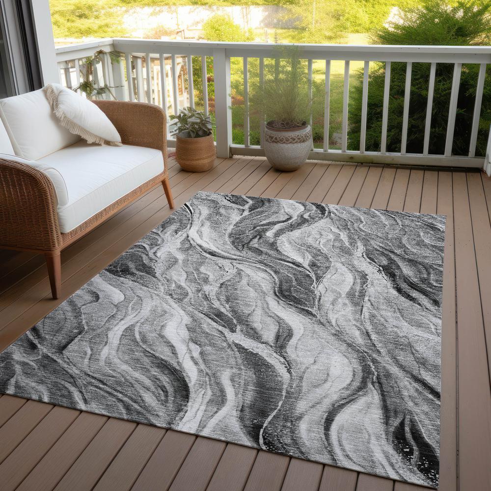 Chantille ACN720 Gray 5' x 7'6" Rug. Picture 8