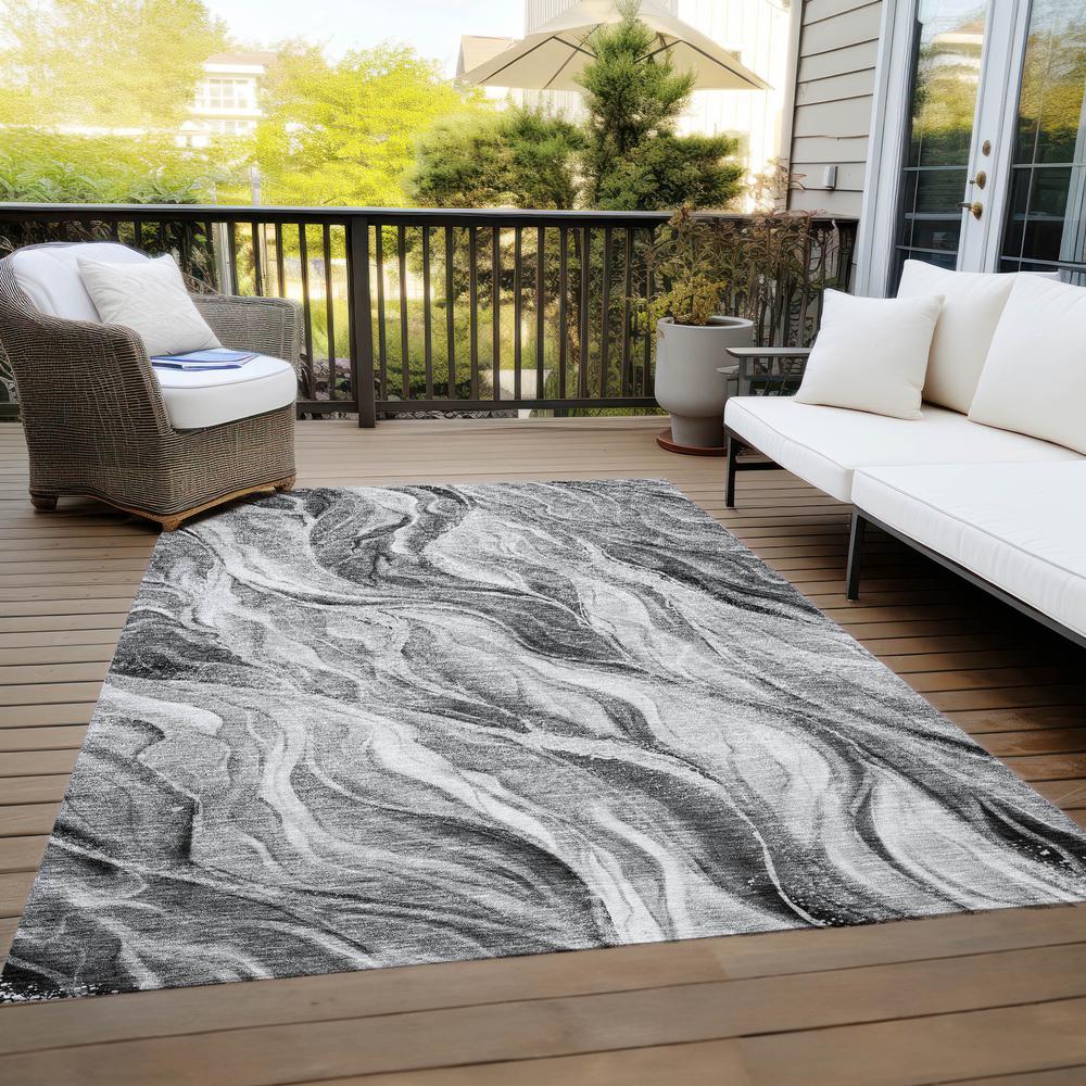 Chantille ACN720 Gray 5' x 7'6" Rug. Picture 9