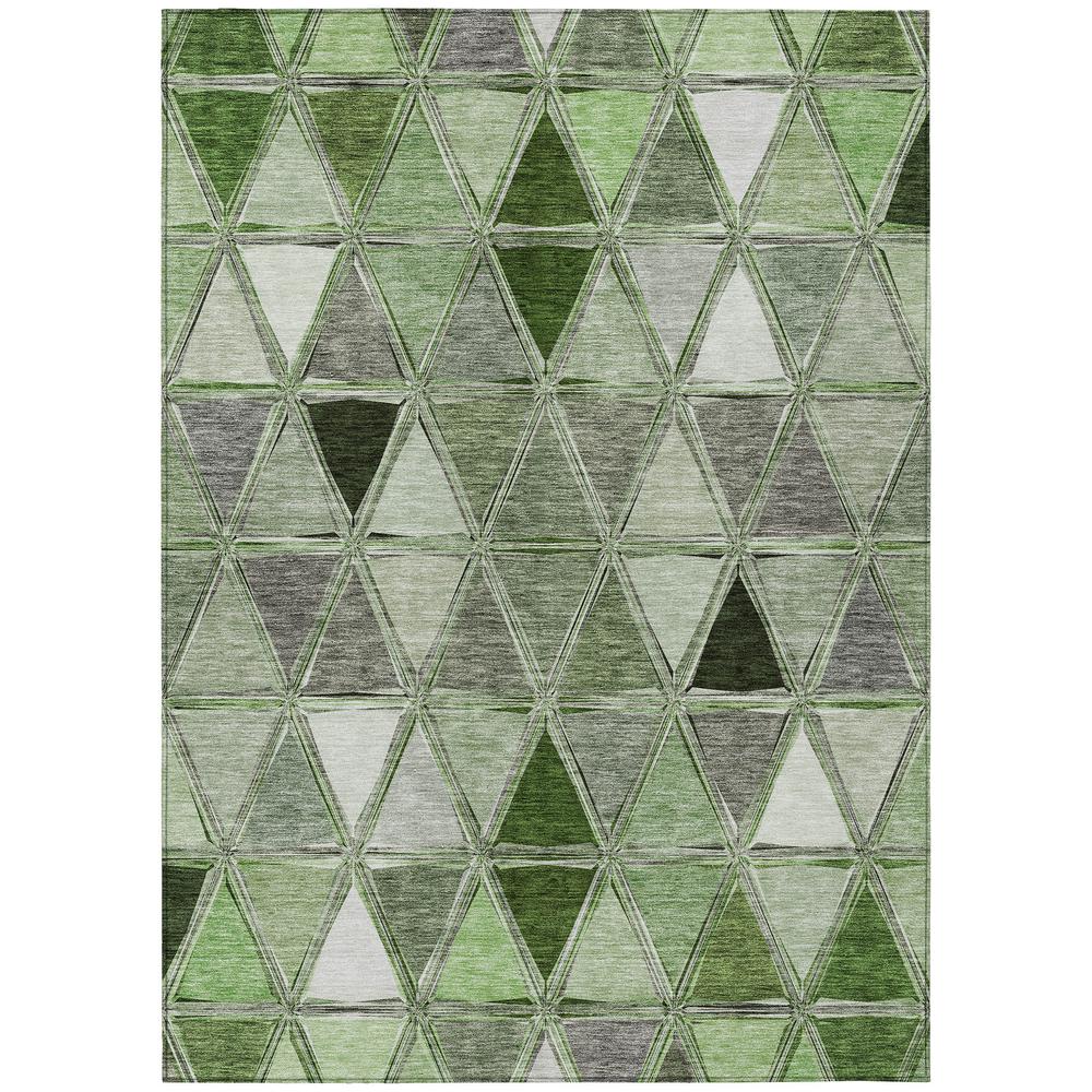 Chantille ACN722 Green 5' x 7'6" Rug. Picture 1