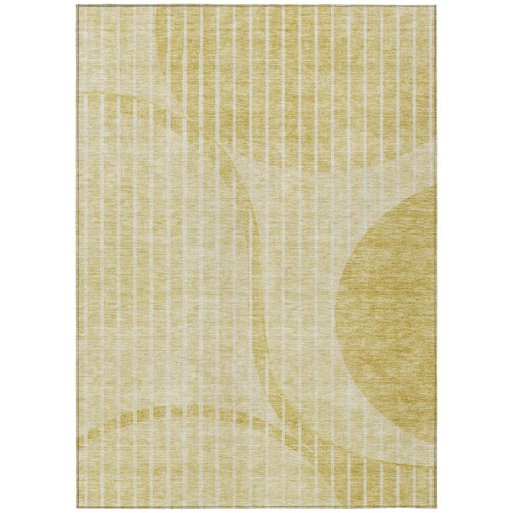 Chantille ACN723 Gold 5' x 7'6" Rug. Picture 1