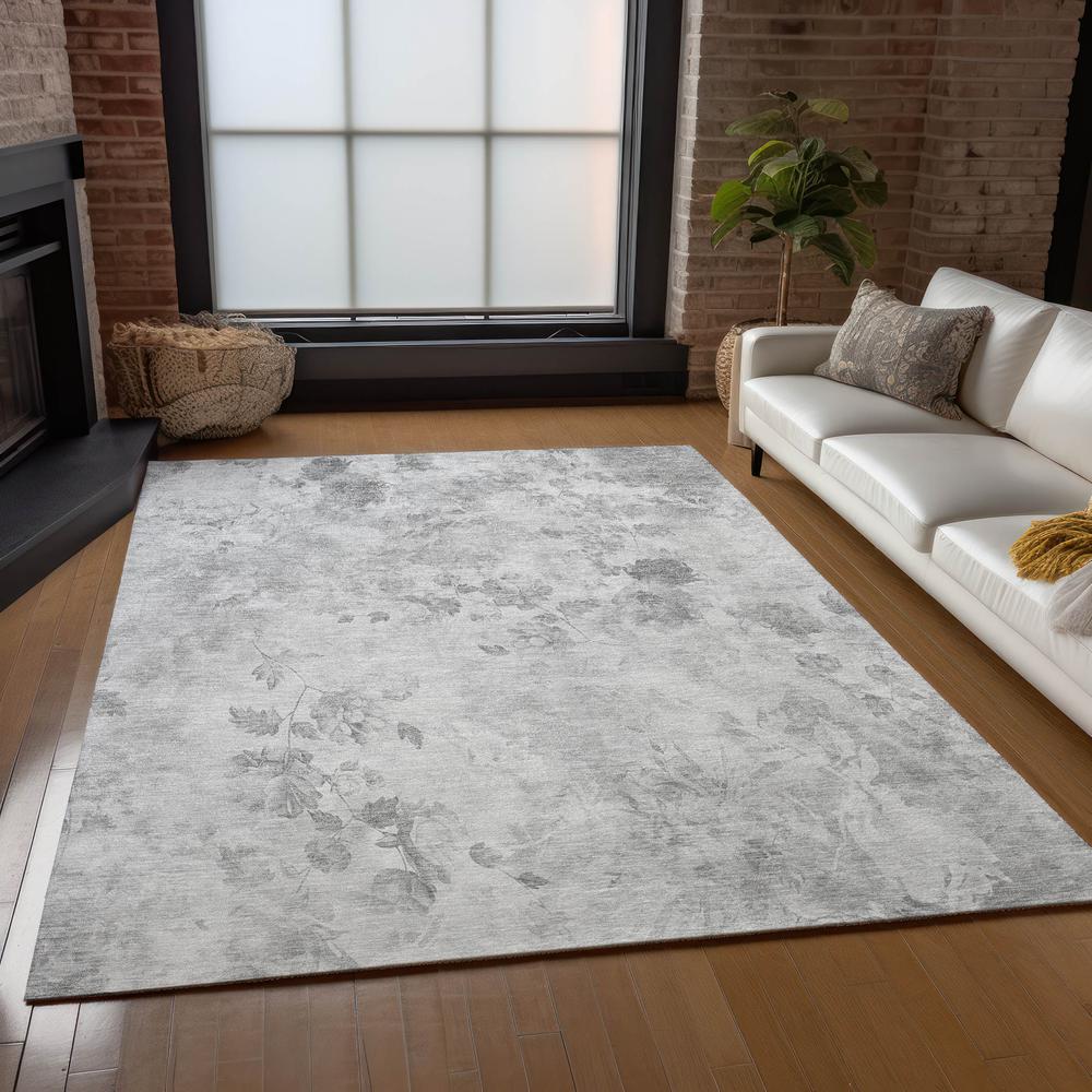 Chantille ACN724 Gray 5' x 7'6" Rug. Picture 7