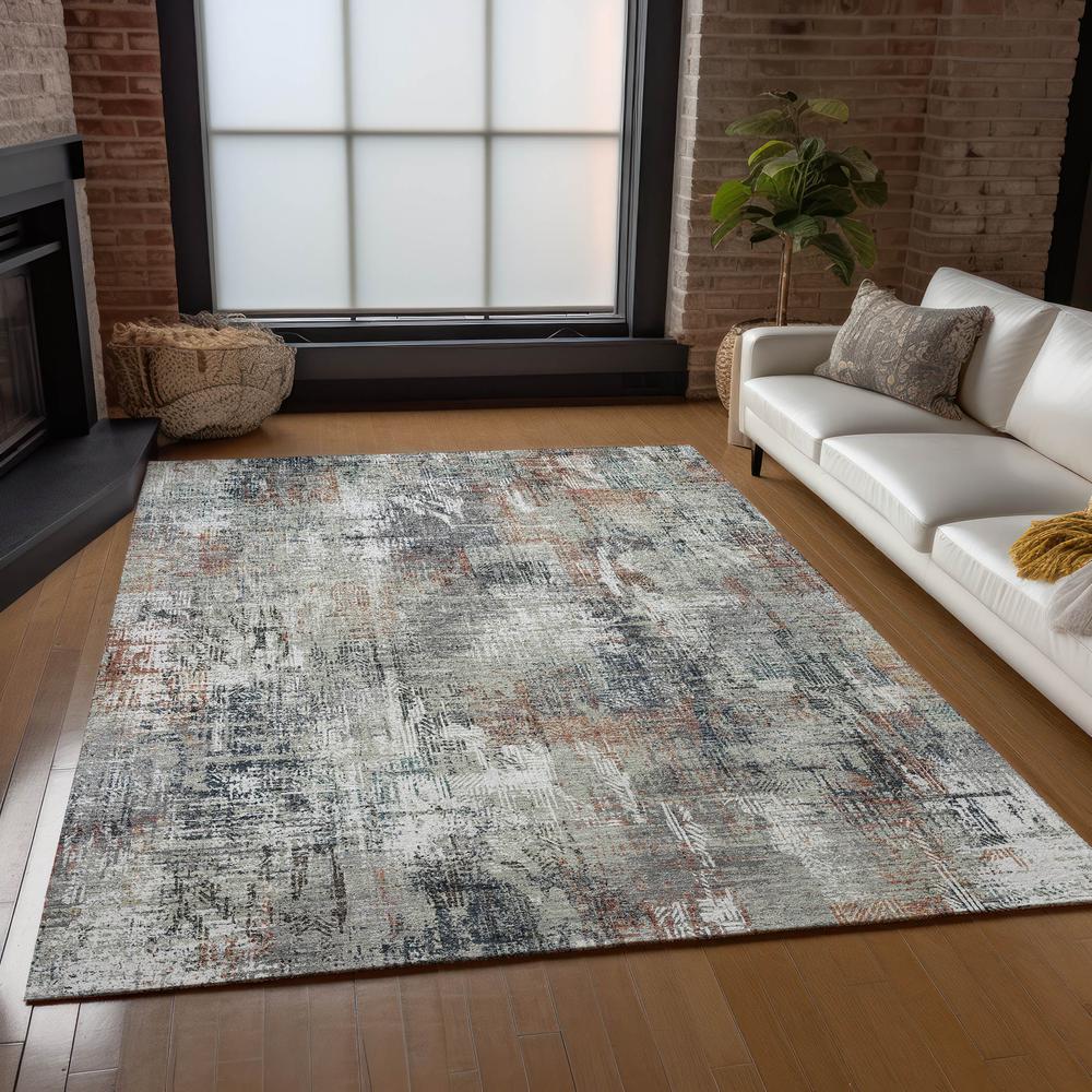 Chantille ACN725 Brown 5' x 7'6" Rug. Picture 7