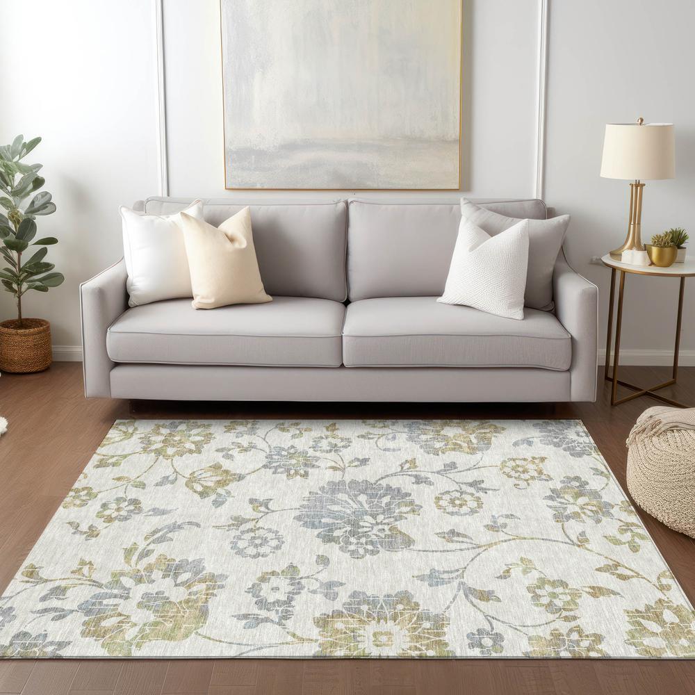 Chantille ACN856 Ivory 5' x 7'6" Rug. Picture 6