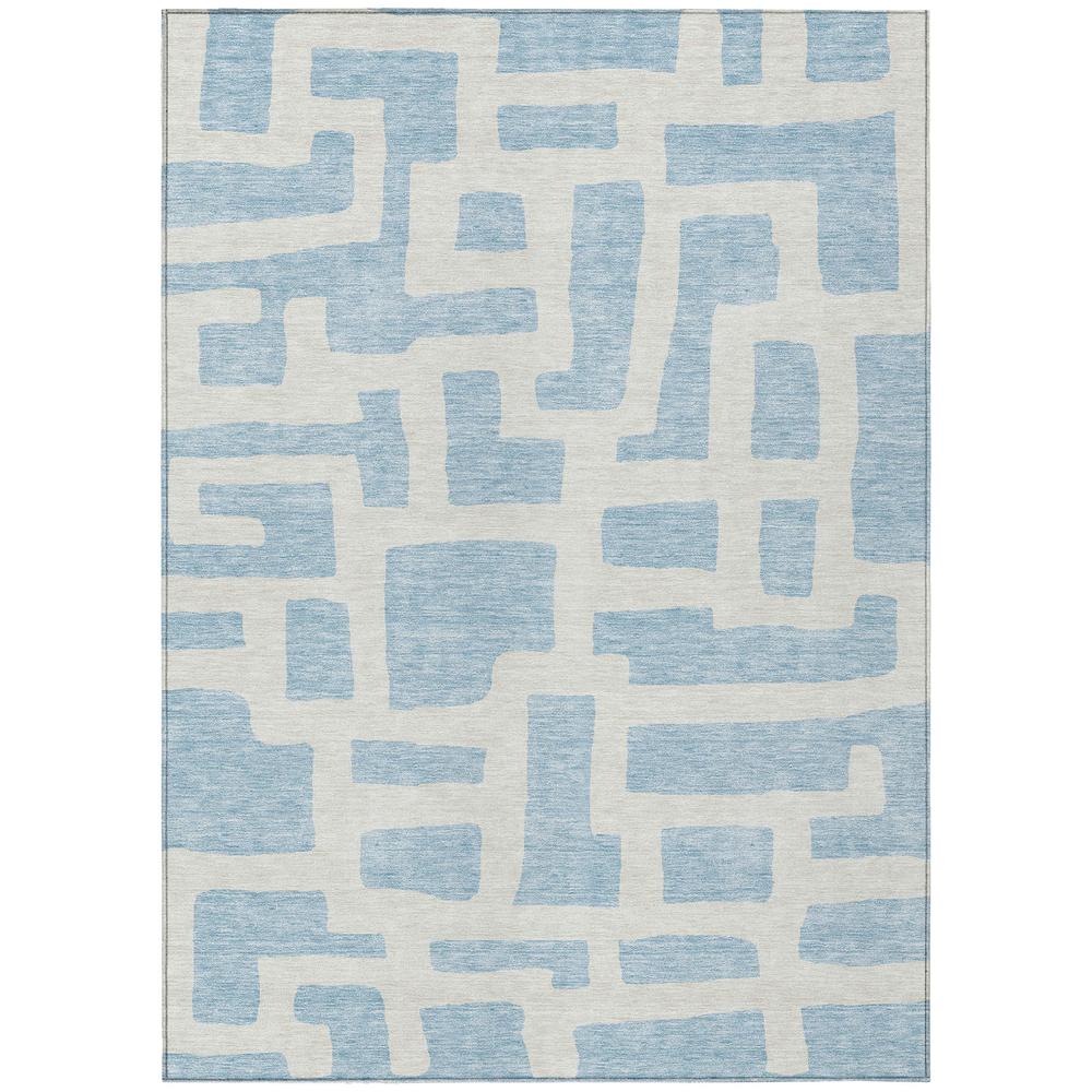 Chantille ACN903 Blue 5' x 7'6" Rug. Picture 1