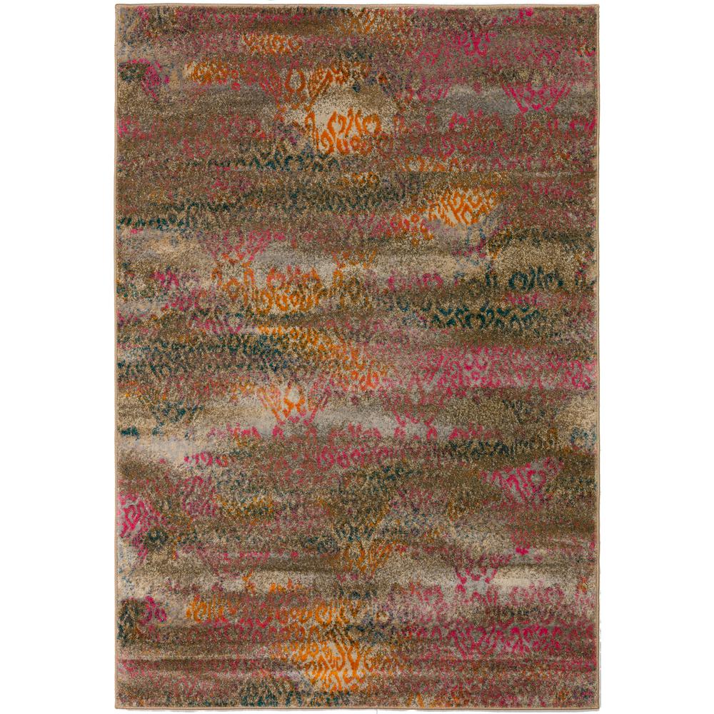 Bria 36 Pink 5'3"X7'7", Area Rug. Picture 1