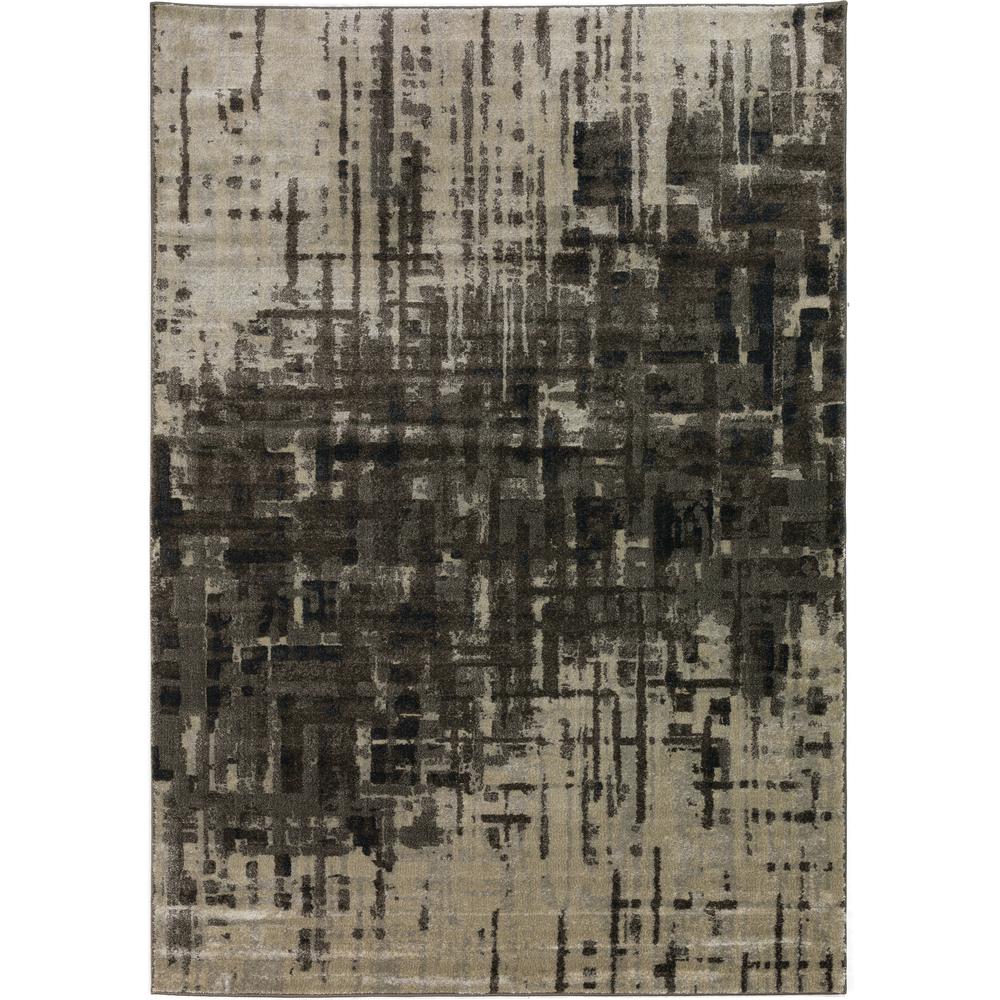 Upton UP1 Pewter 7'10" x 10'7" Rug. Picture 1
