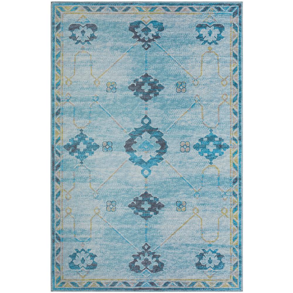 Indoor/Outdoor Sedona SN16 Riverview Washable 5' x 7'6" Rug. Picture 1