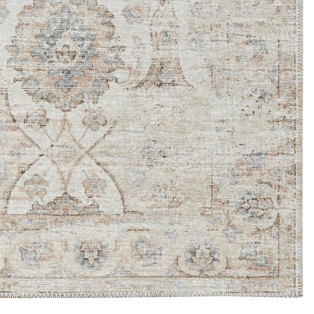 Indoor/Outdoor Marbella MB5 Ivory Washable 3' x 5' Rug. Picture 3