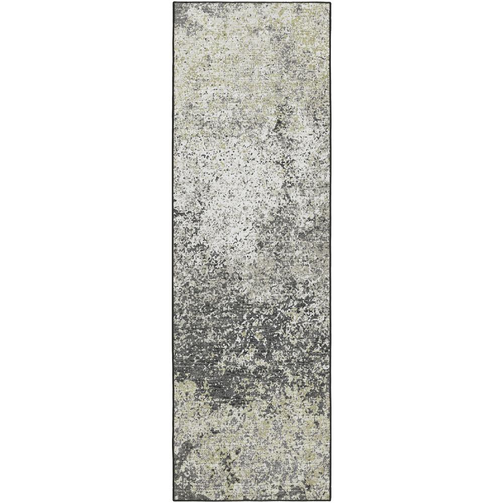 Winslow WL3 Graphite 2'6" x 12' Runner Rug. Picture 1