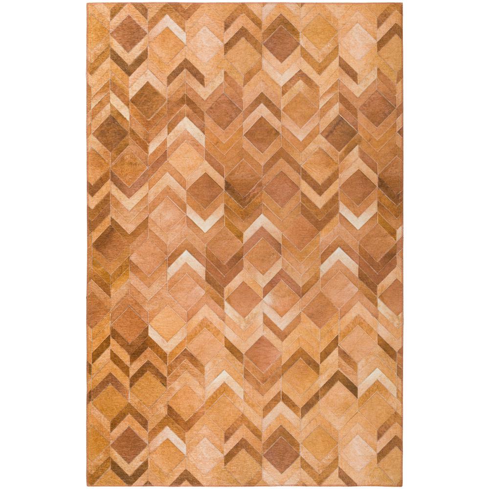 Indoor/Outdoor Stetson SS5 Spice Washable 5' x 7'6" Rug. Picture 1