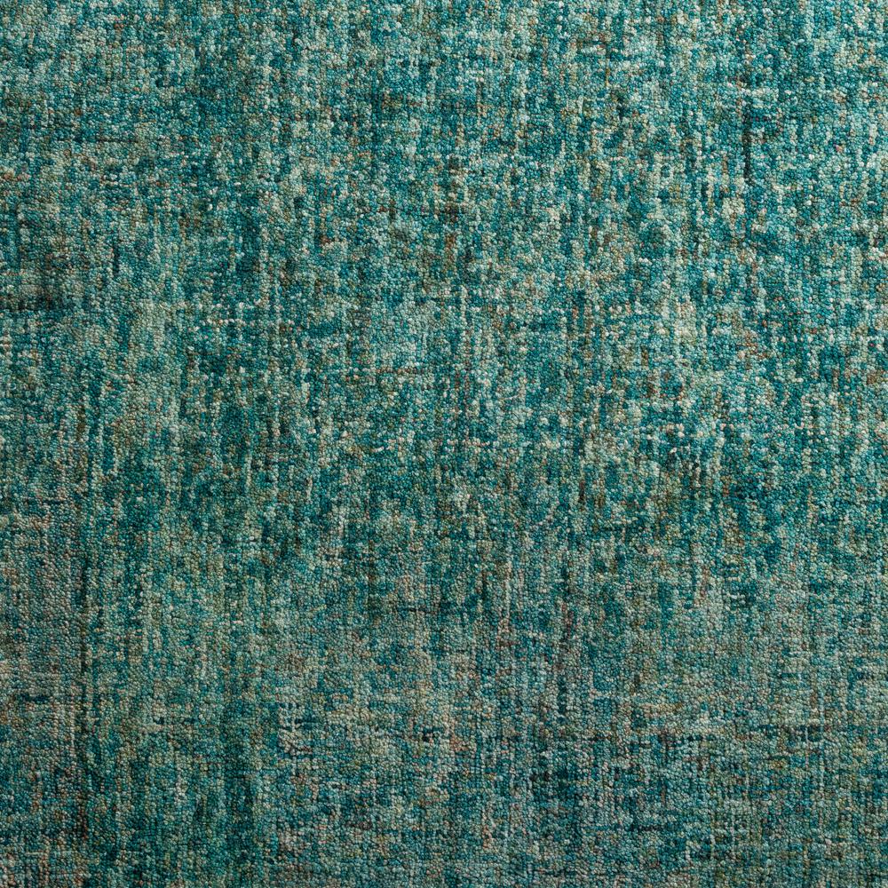 Addison Eastman Variegated Solid Peacock 2’3" x 7’6" Runner Rug. Picture 2