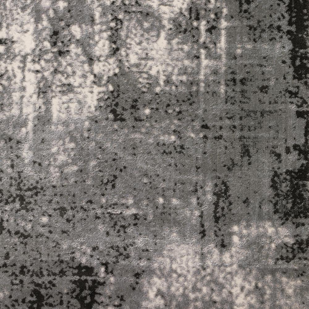 Addison Dayton Transitional Distressed Grey 2’3" x 7’5" Runner Rug. Picture 2