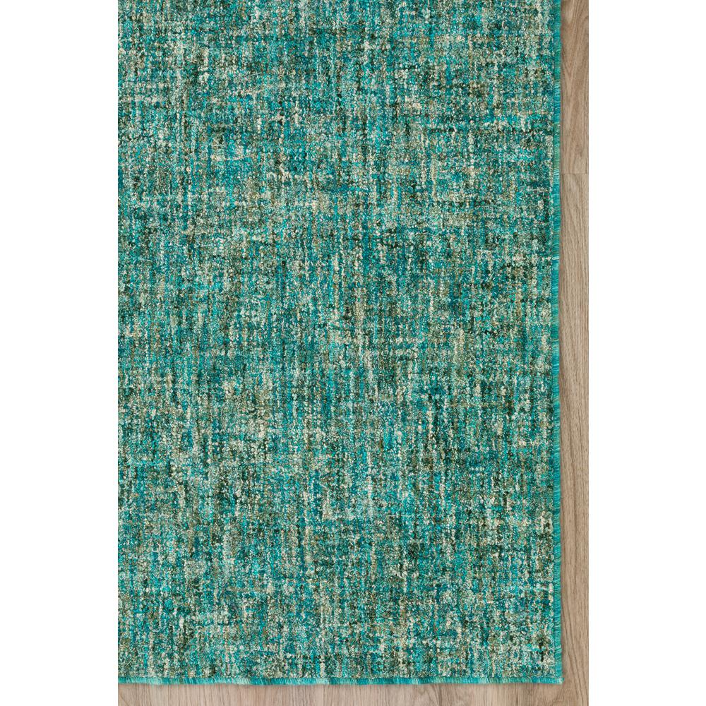 Addison Winslow Active Solid Peacock 2’3" x 7’6" Runner Rug. Picture 2