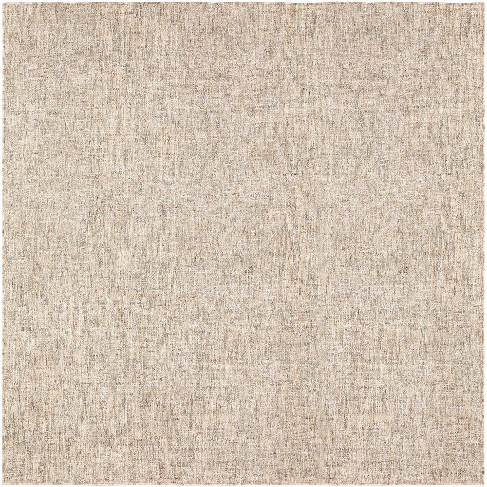 Mateo ME1 Putty 4' x 4' Square Rug. Picture 1