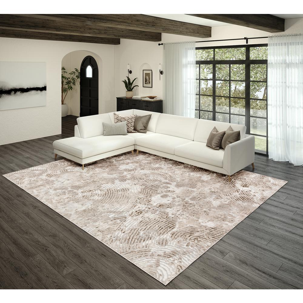 Rhodes RR5 Taupe 7'10" x 10' Rug. Picture 2