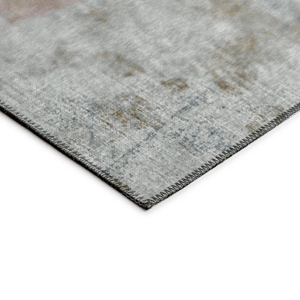 Indoor/Outdoor Accord AAC33 Multi Washable 2'3" x 7'6" Runner Rug. Picture 5