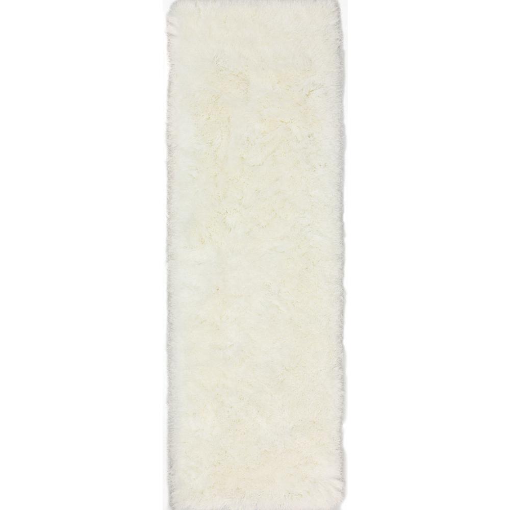 Impact IA100 Ivory 2'6" x 12' Runner Rug. Picture 1