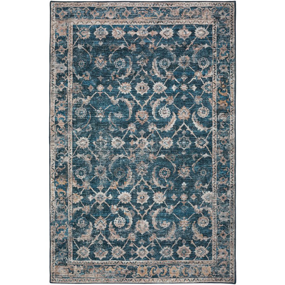 Jericho JC4 Navy 5' x 7'6" Rug. Picture 1