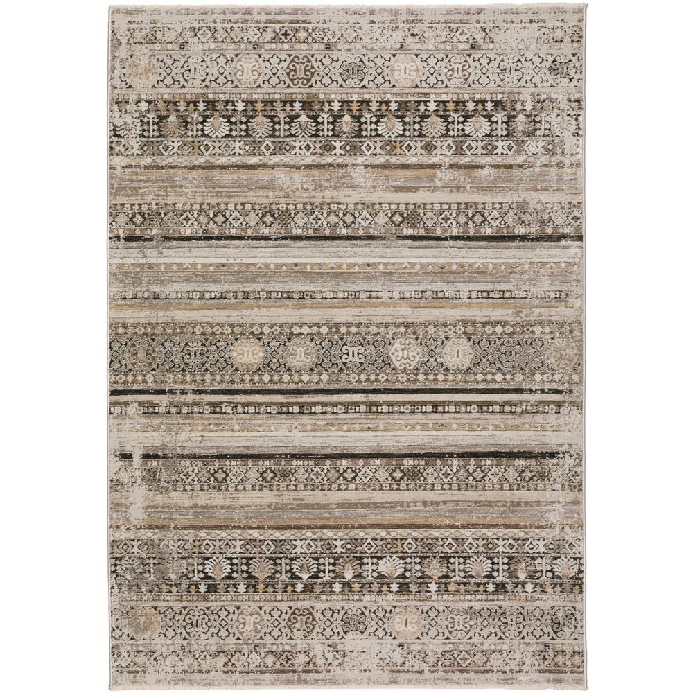 Antalya AY1 Taupe 7'10" x 10' Rug. Picture 1