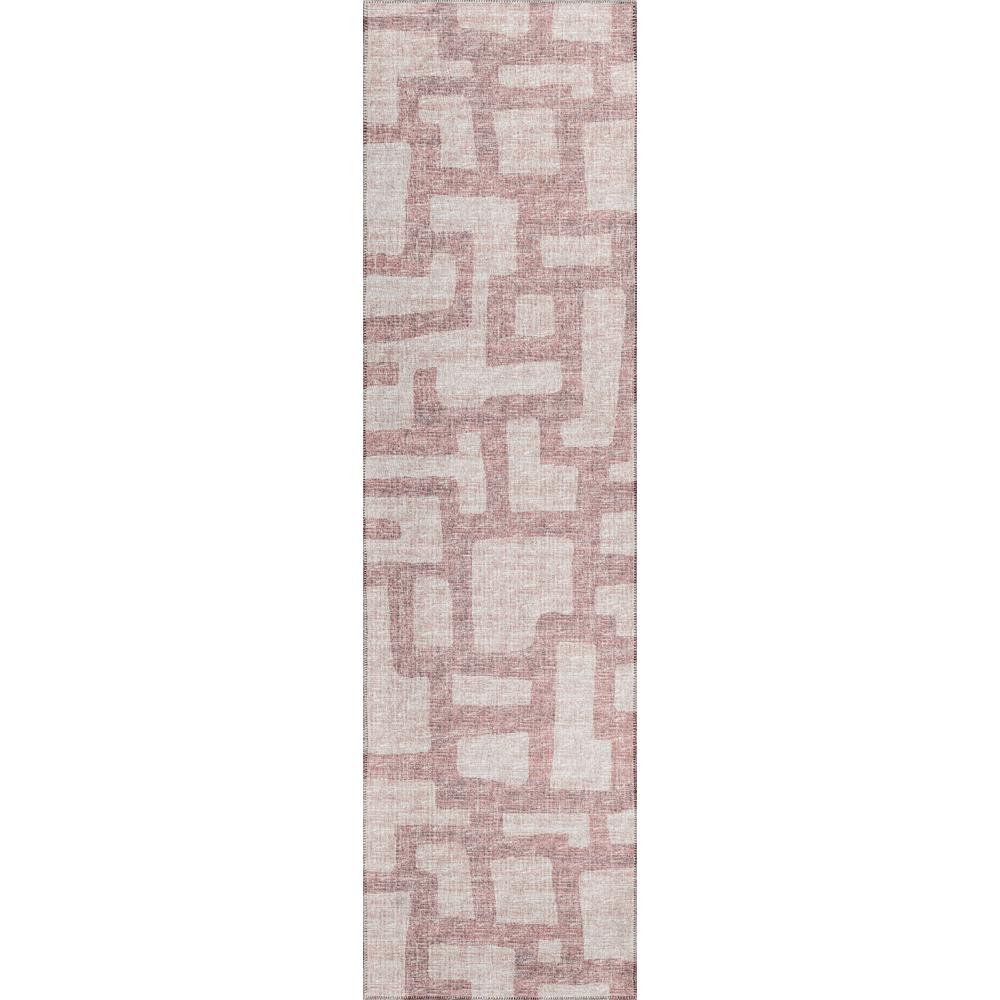 Indoor/Outdoor Sedona SN4 Taupe Washable 2'3" x 12' Runner Rug. Picture 1