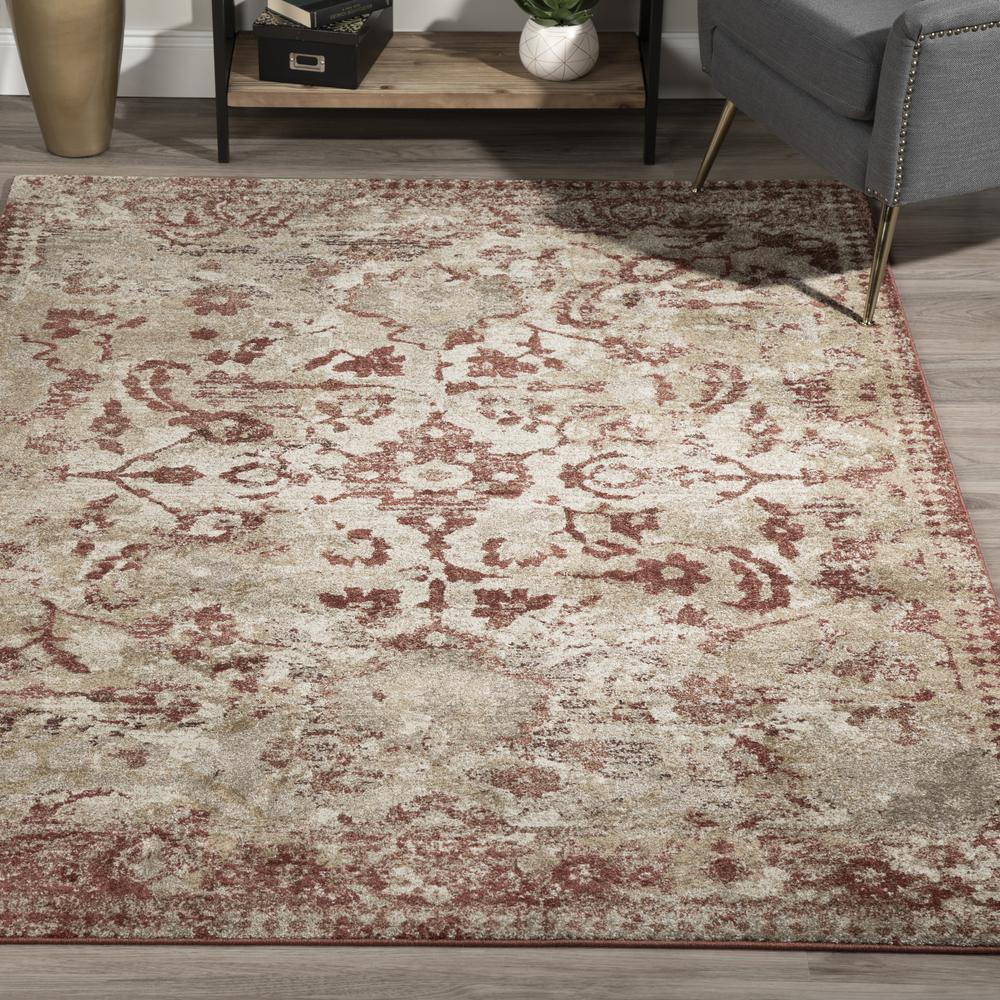 Antigua AN4 Paprika 9'6" x 13'2" Rug. Picture 2