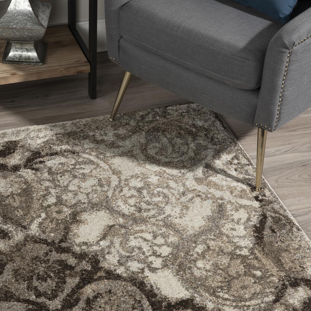 Wellington 31 Brown 7'10"X10'7", Area Rug. Picture 8