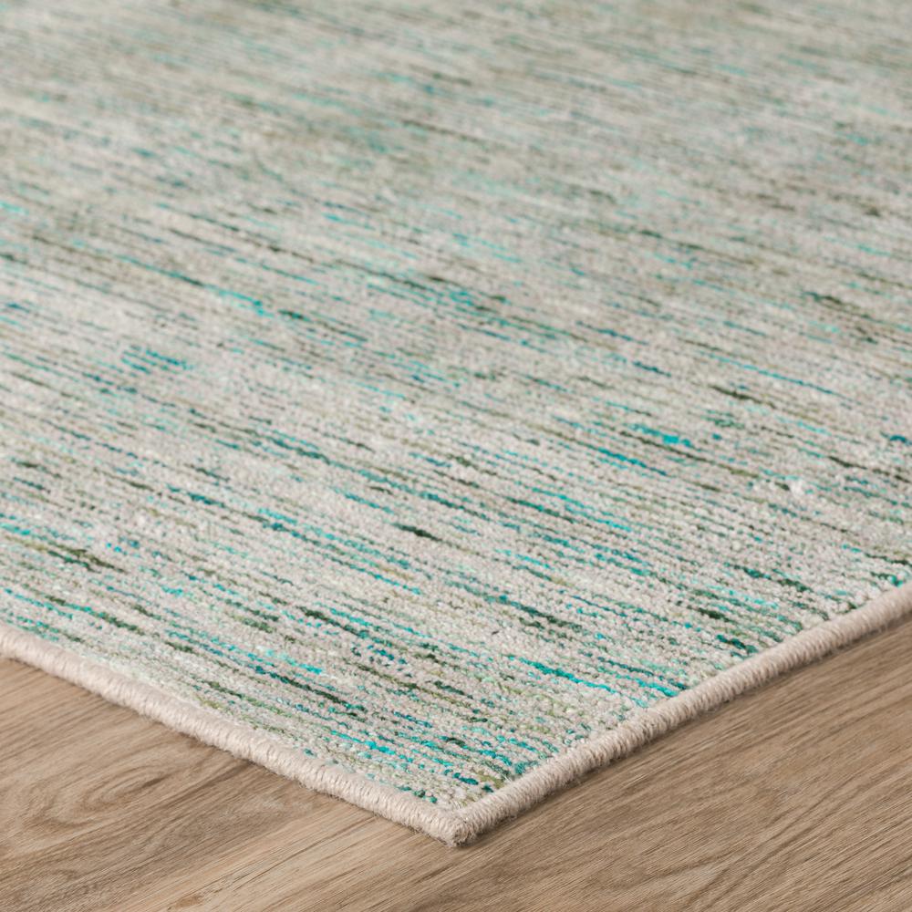 Addison Villager Active Solid Teal 3'6" x 5'6" Area Rug. Picture 3
