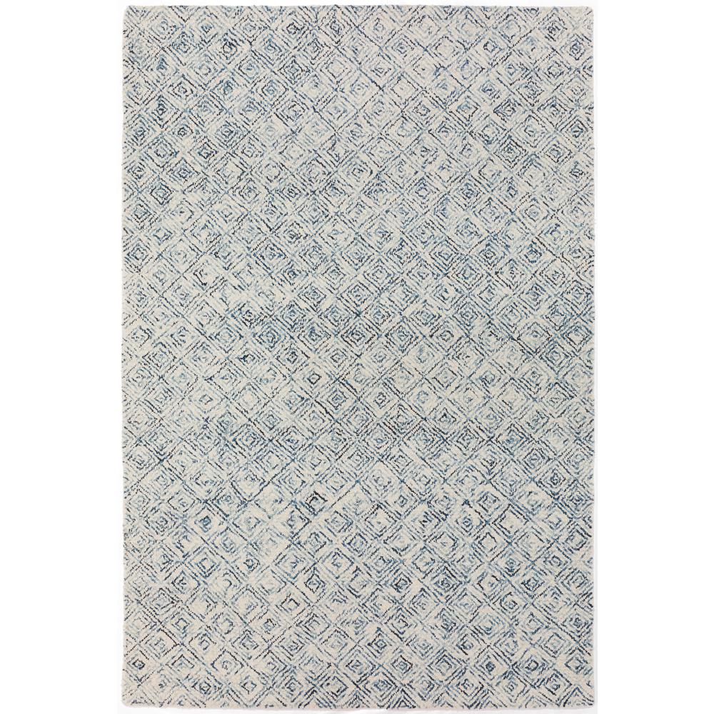 Zoe ZZ1 Navy 3'6" x 5'6" Rug. The main picture.