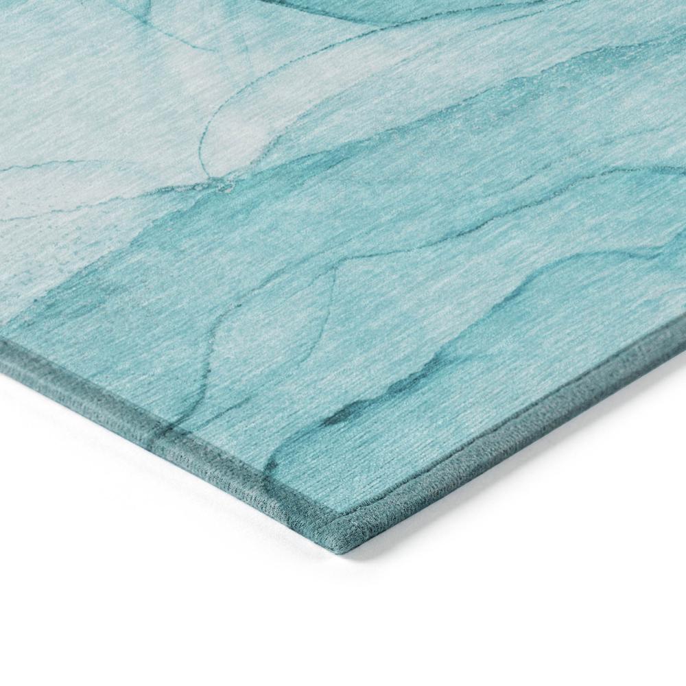 Chantille ACN507 Teal 3' x 5' Rug. Picture 4