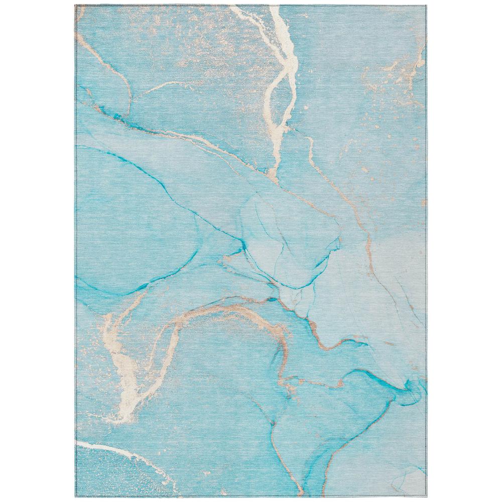 Chantille ACN510 Teal 8' x 10' Rug. Picture 1