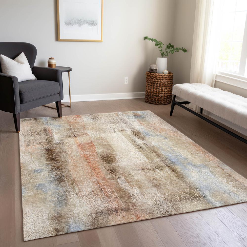 Chantille ACN537 Brown 8' x 10' Rug. Picture 7