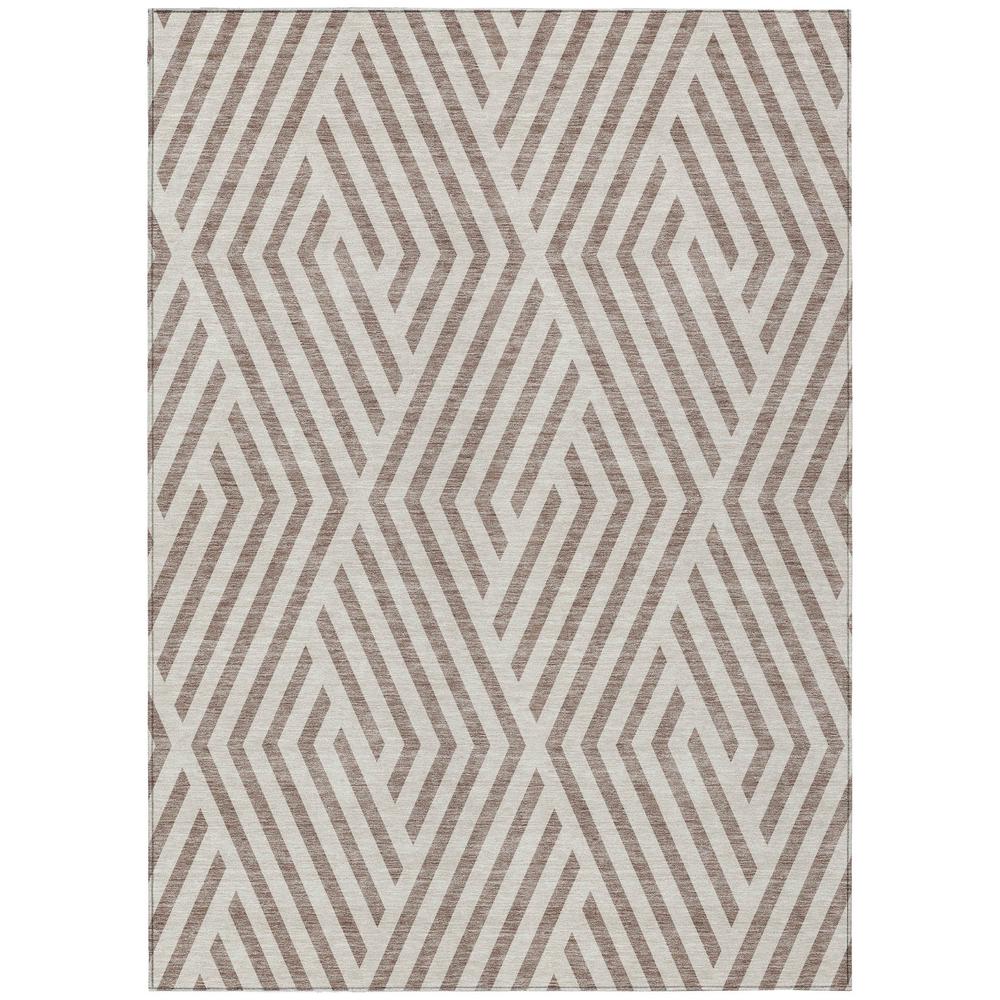 Chantille ACN550 Brown 8' x 10' Rug. Picture 1