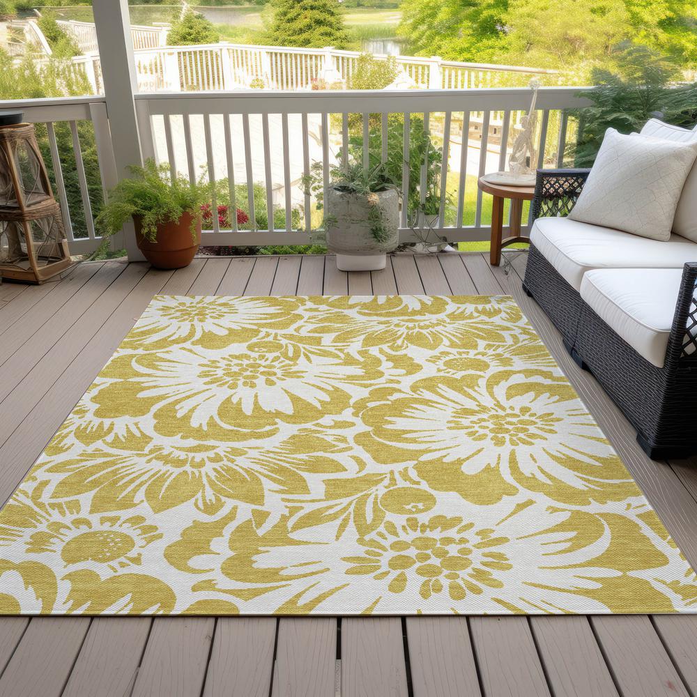 Chantille ACN551 Gold 8' x 10' Rug. Picture 8