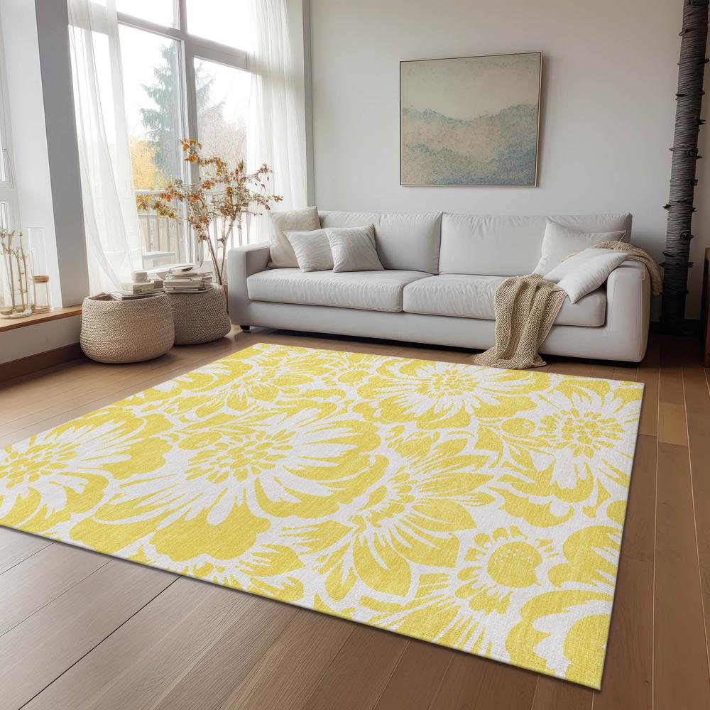 Chantille ACN551 Gold 8' x 10' Rug. Picture 7