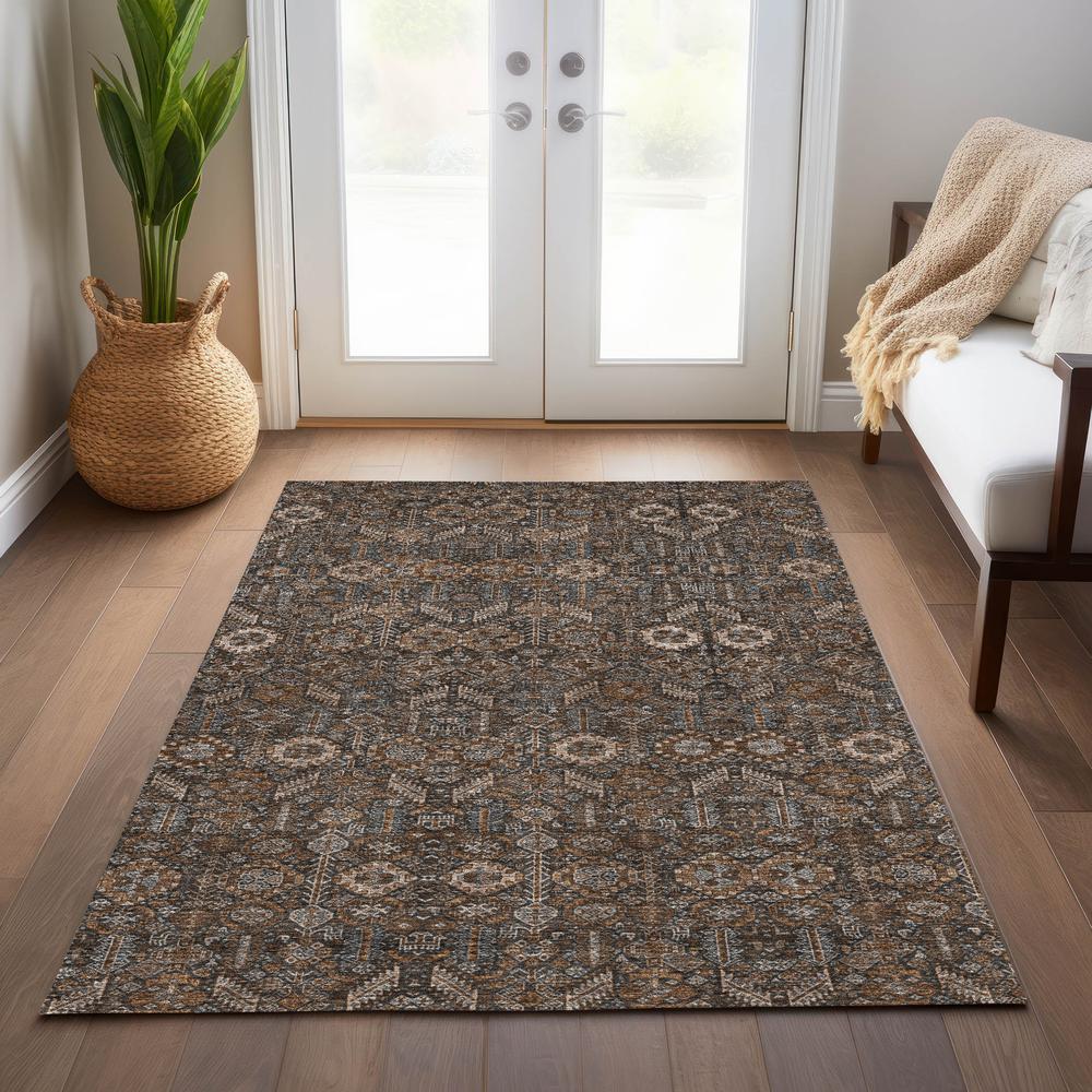 Chantille ACN574 Brown 8' x 10' Rug. Picture 8