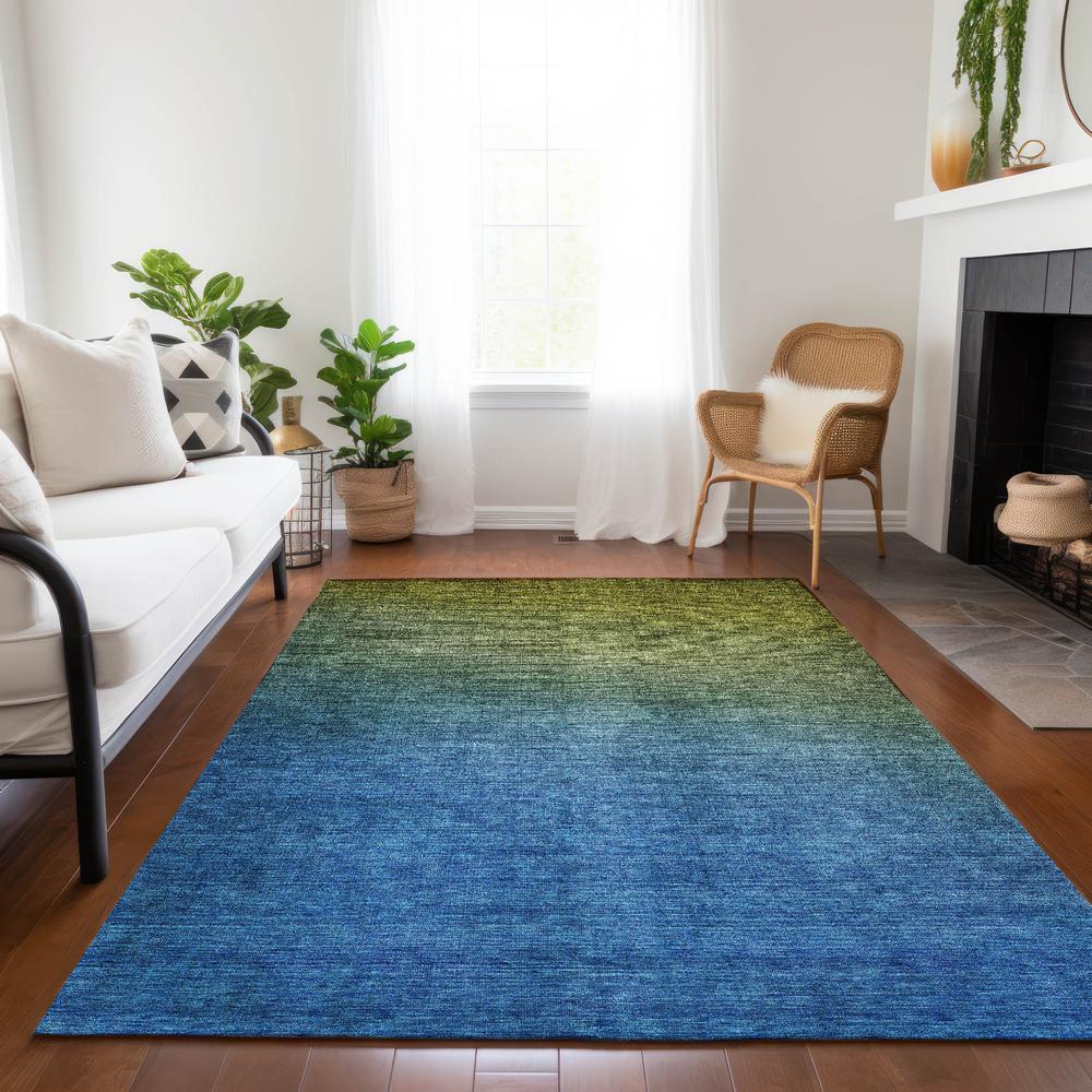 Chantille ACN587 Green 8' x 10' Rug. Picture 7