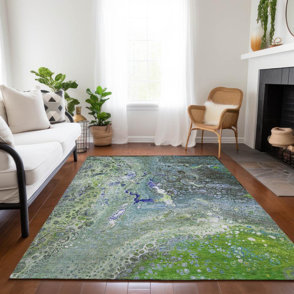 Chantille ACN588 Green 8' x 10' Rug. Picture 7