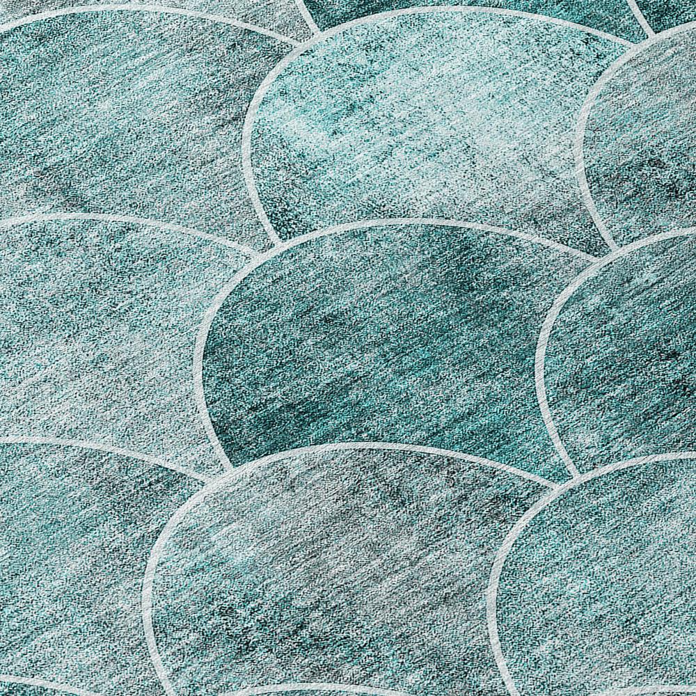 Chantille ACN594 Teal 3' x 5' Rug. Picture 5