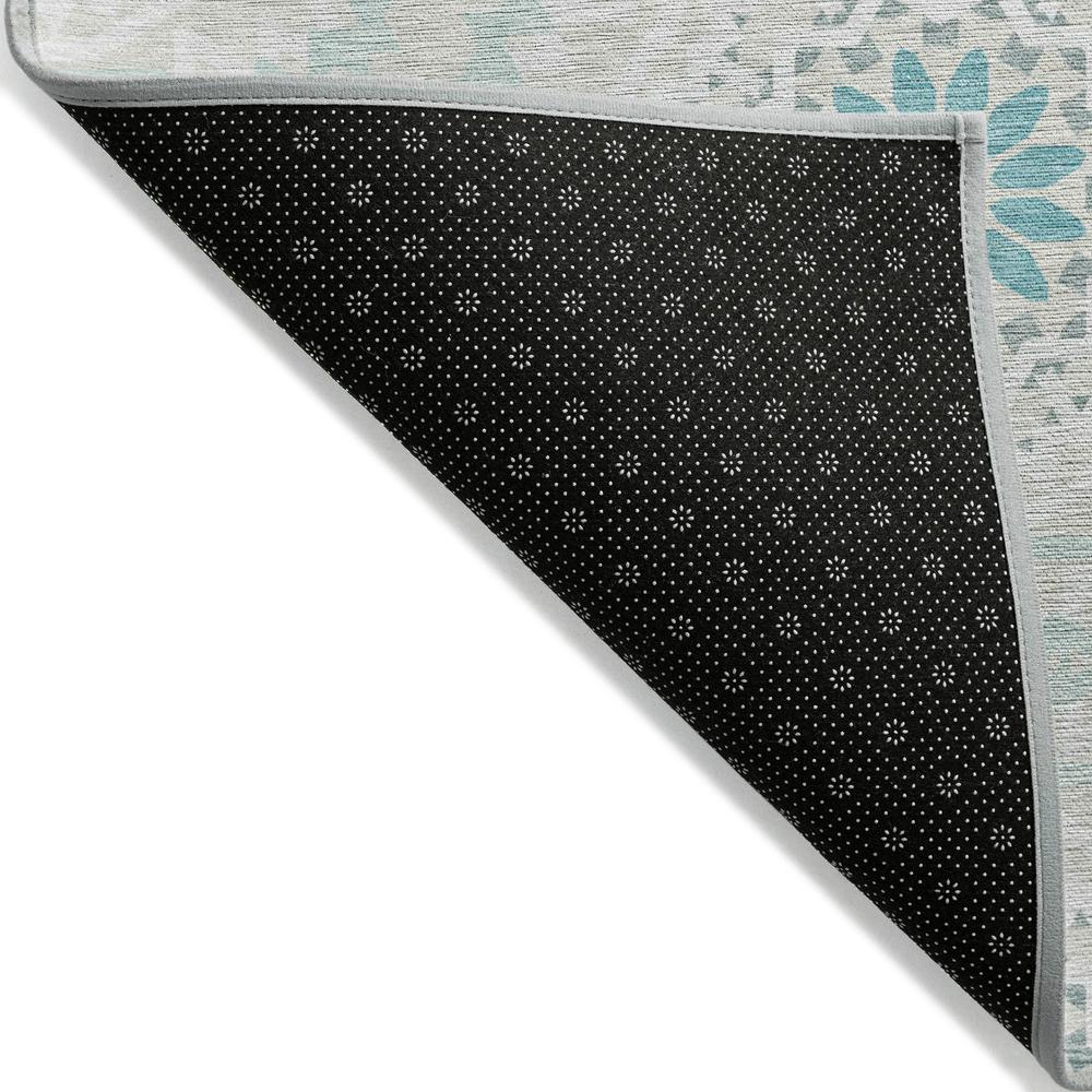 Chantille ACN619 Teal 3' x 5' Rug. Picture 2