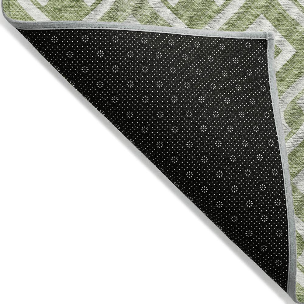 Chantille ACN621 Green 3' x 5' Rug. Picture 2
