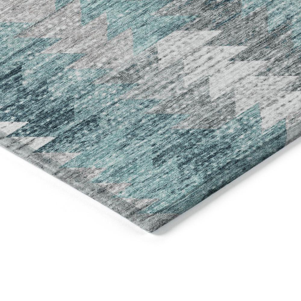 Chantille ACN632 Teal 3' x 5' Rug. Picture 3