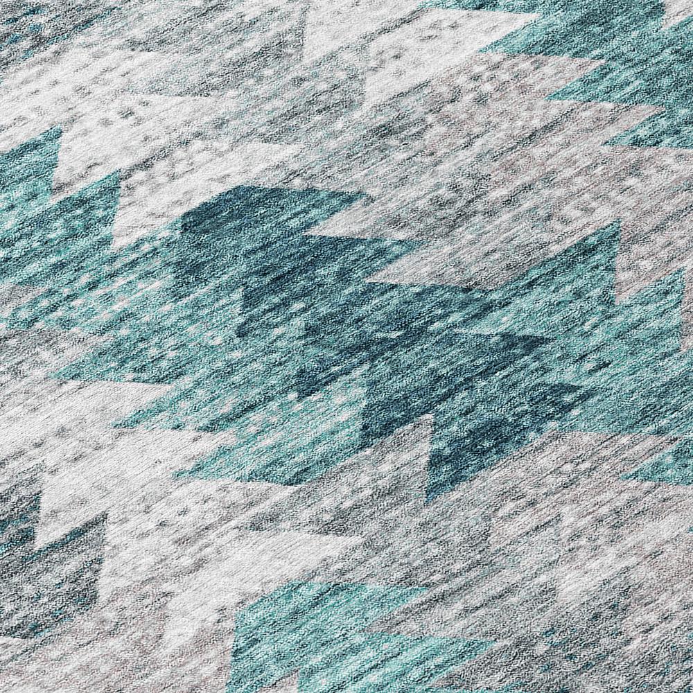 Chantille ACN632 Teal 3' x 5' Rug. Picture 5