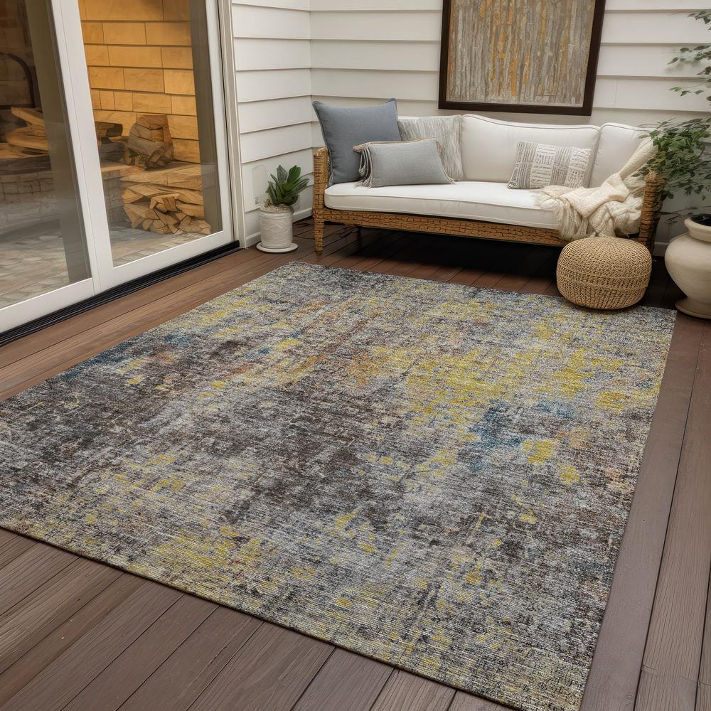 Chantille ACN655 Brown 8' x 10' Rug. Picture 10