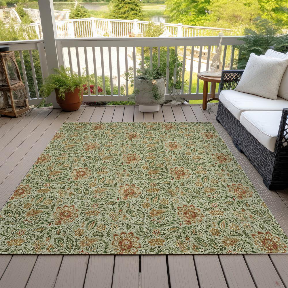 Chantille ACN660 Green 8' x 10' Rug. Picture 8