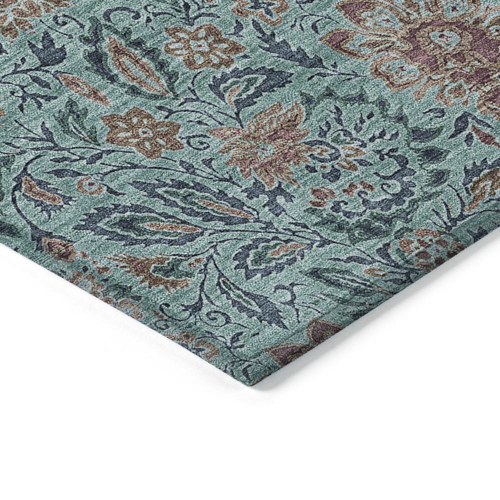 Chantille ACN660 Teal 3' x 5' Rug. Picture 3